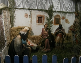 Exposición en el Museo Boca del Calvari de la muestra de belenes de Paco Rosera