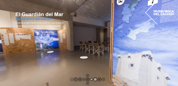 Tour virtual Museo Boca del Calvari. Exposición Guardian del Mar