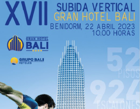 Subida vertical al Gran Hotel Bali
